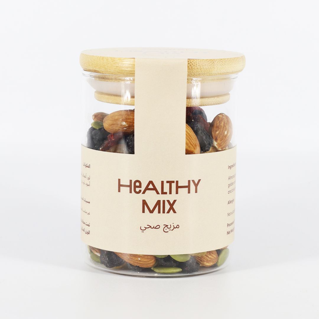 Roots Healthy Mix Glass Jar 100g