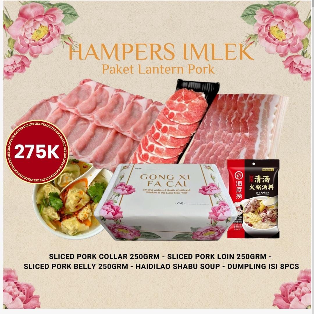 Lantern Pork Imlek Hampers Shabu