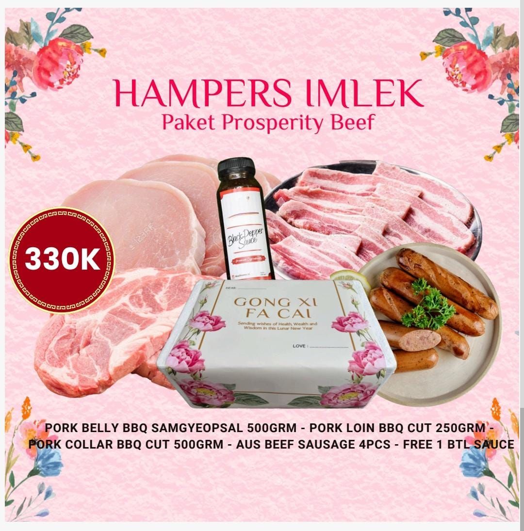 Prosperity Pork Imlek Hampers BBQ