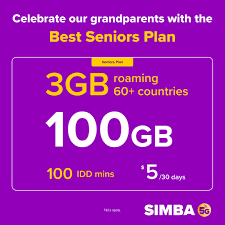 SIMBA Seniors Plan $5 100GB SG-MY