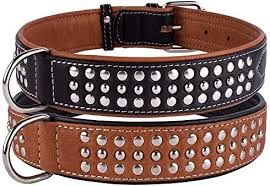 Leather Stud Collar 