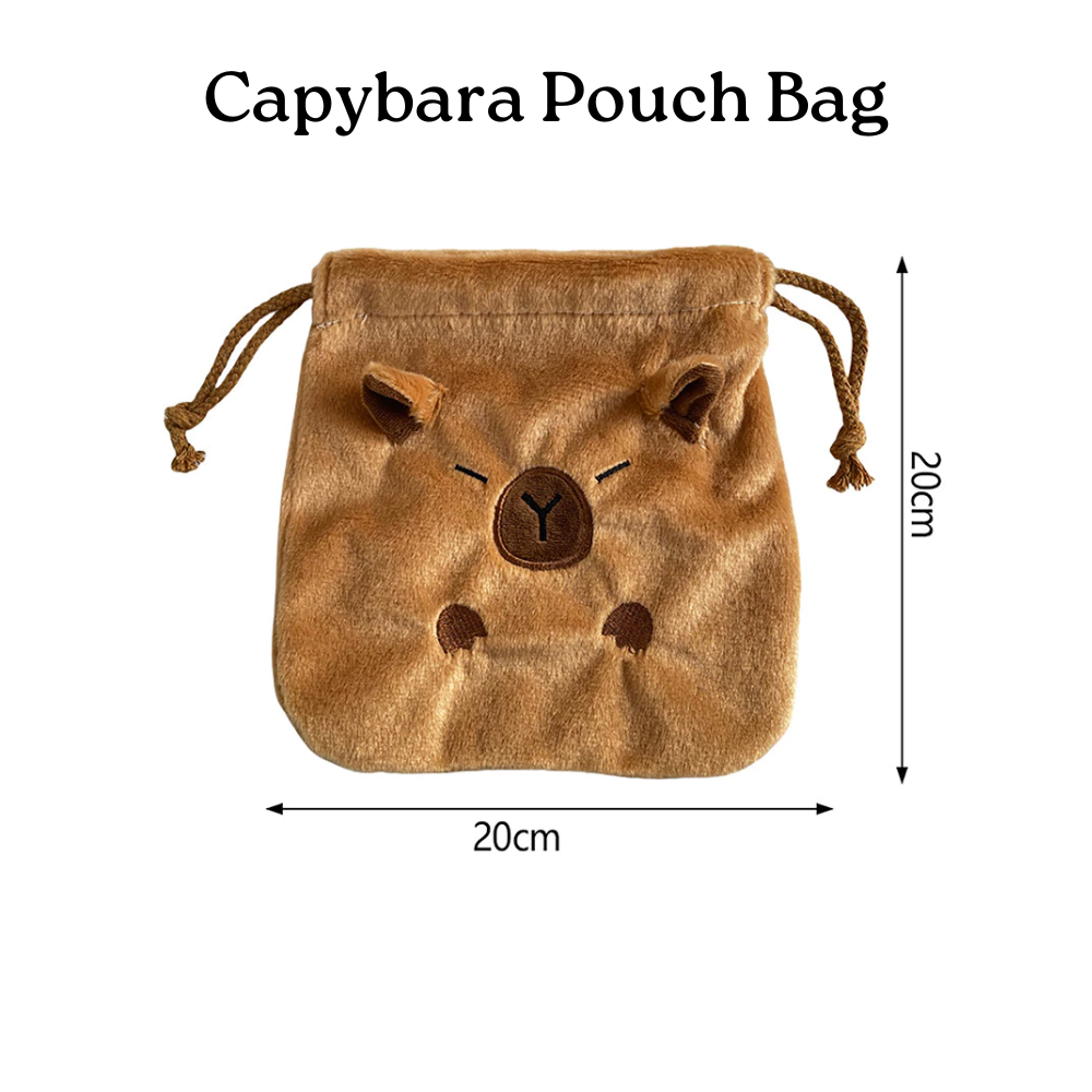 Capybara Pouch Bag