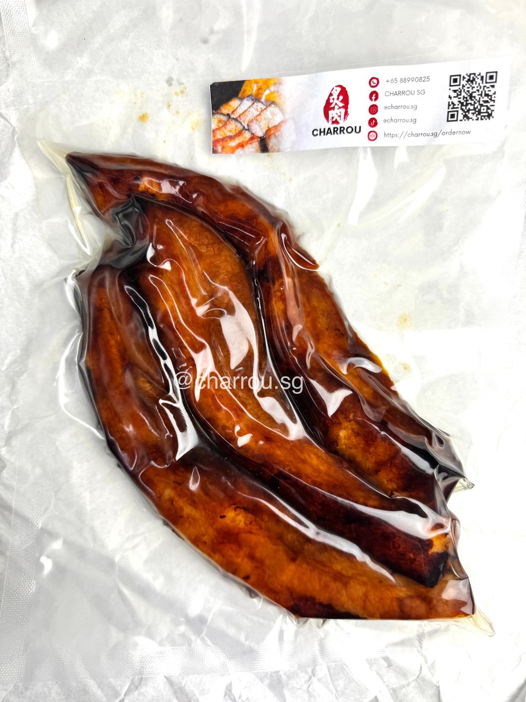 Frozen Crystal Honey Char Siew 冰冻蜜汁水晶叉烧