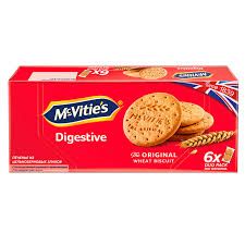 Хамле McVitie`s Digestive 176,4 гр.Original из цельнозерновых злаков