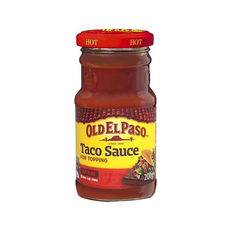 Old El Paso Taco Sauce - Hot 200g