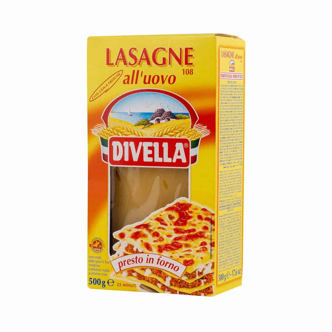 Diviella Lasagne 108 500g