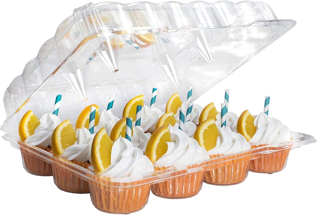 Plastic Cupcake Containers