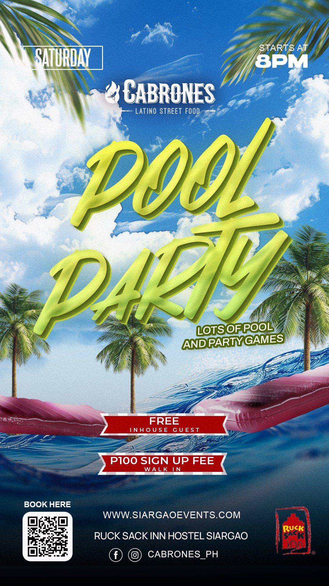 Saturday: Poolparty 