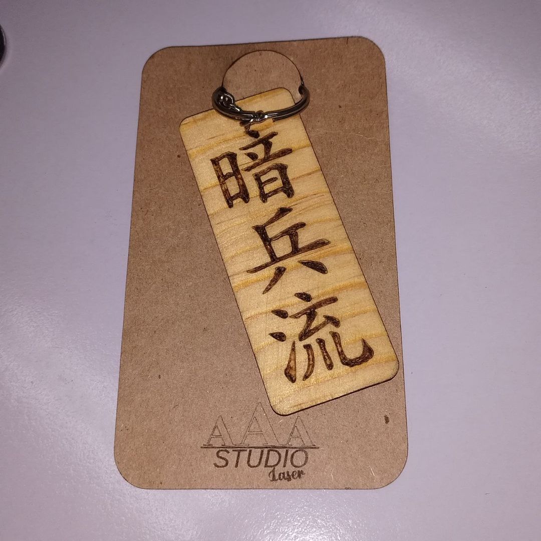 Llaveros personalizado en Kanji Japonés