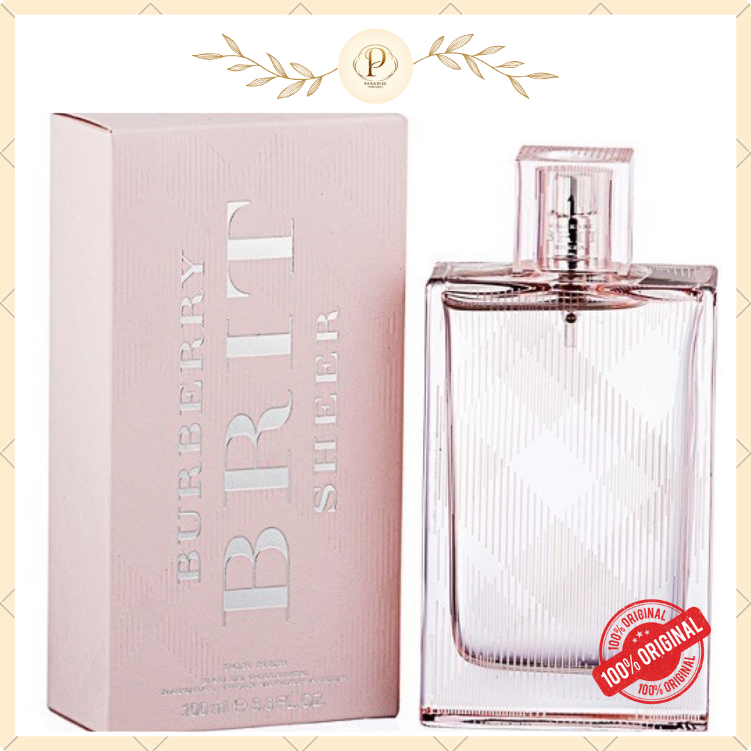 BURBERRY BRIT SHEER FOR HER EDT 100ml