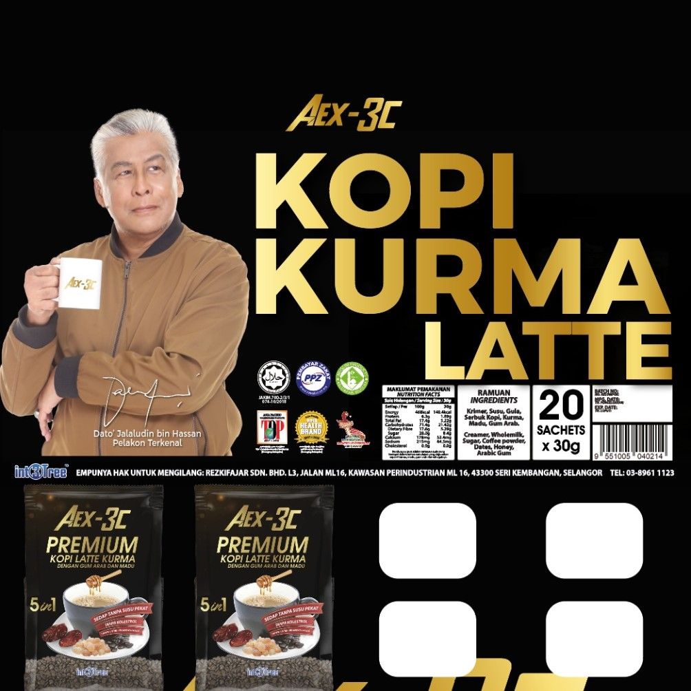 Kopi Kurma Latte