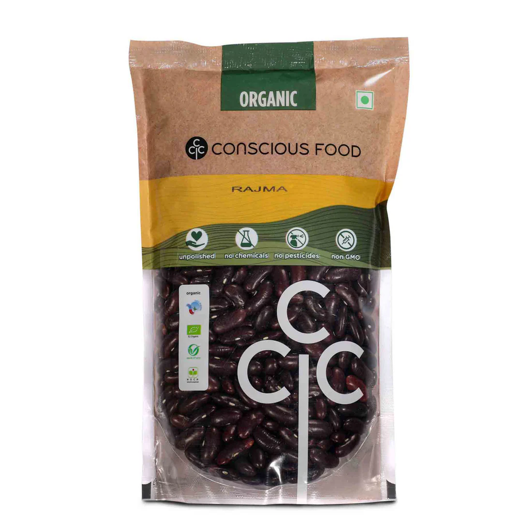 Conscious Food Organic Rajma 500g