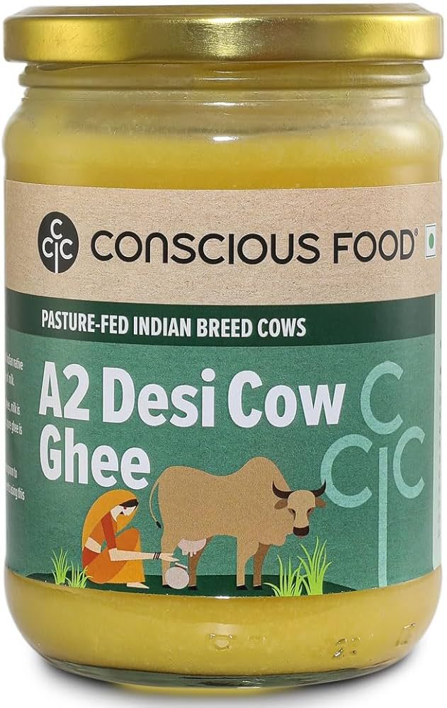 Conscious Food Desi A2 cow ghee 500ml