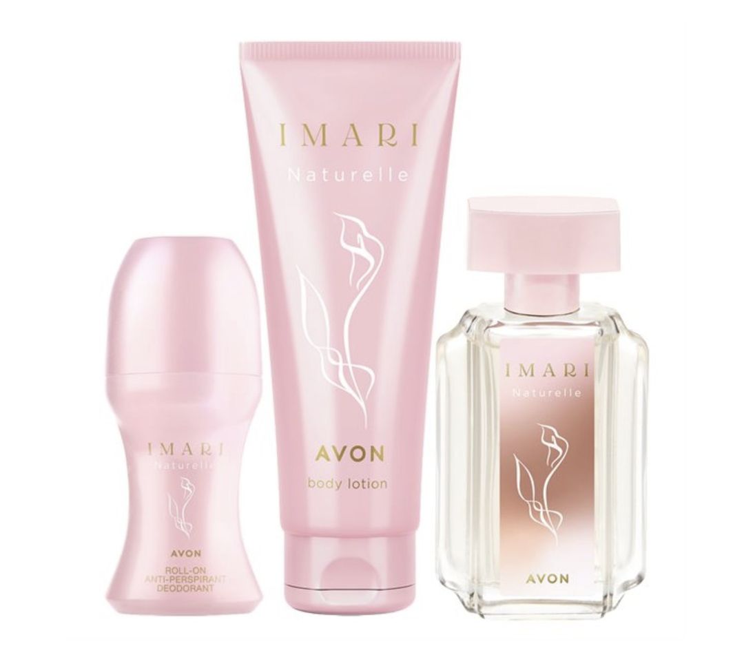 Avon - Imari Naturelle 3in1 Perfume, Body Lotion & Roll-On Set for Her