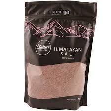 NABAT NATURAL HIMALAYAN PINK FINE SALT 1KG