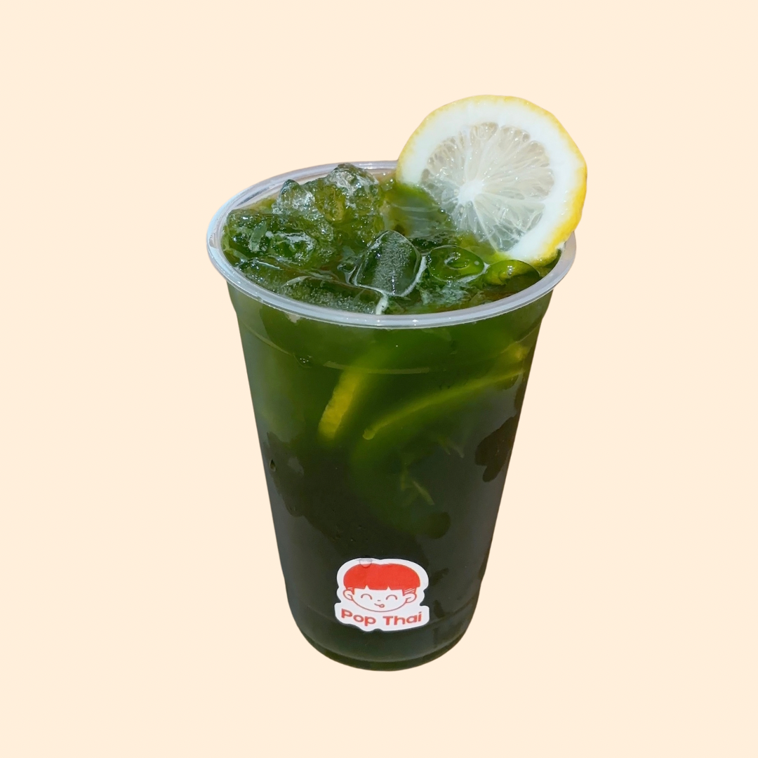 Thai lemon with green tea 