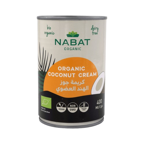 NABAT ORGANIC COCONUT CREAM 400ML