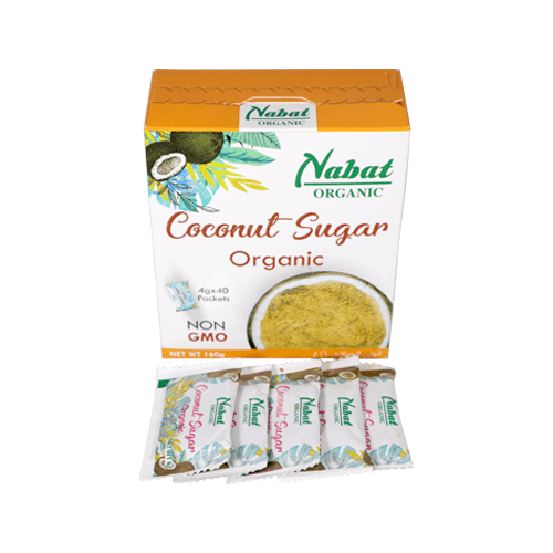 NABAT ORGANIC COCONUT SUGAR 40PCS 160G