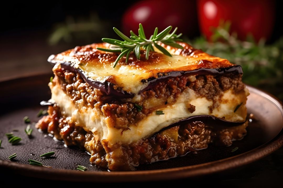 Moussaka. Low Carb
