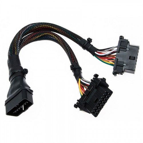 Military Line OBD2 2 In 1 Extension Cable 30CM