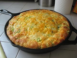 Broccoli and ground beef quiche ( medium pan )