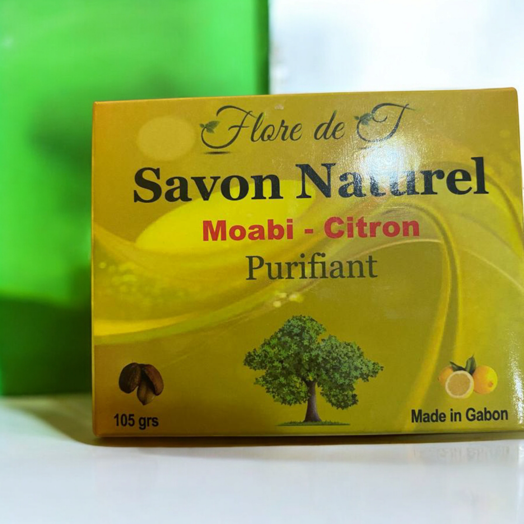 SAVON NATUREL PURIFIANT MOABI + CITRON