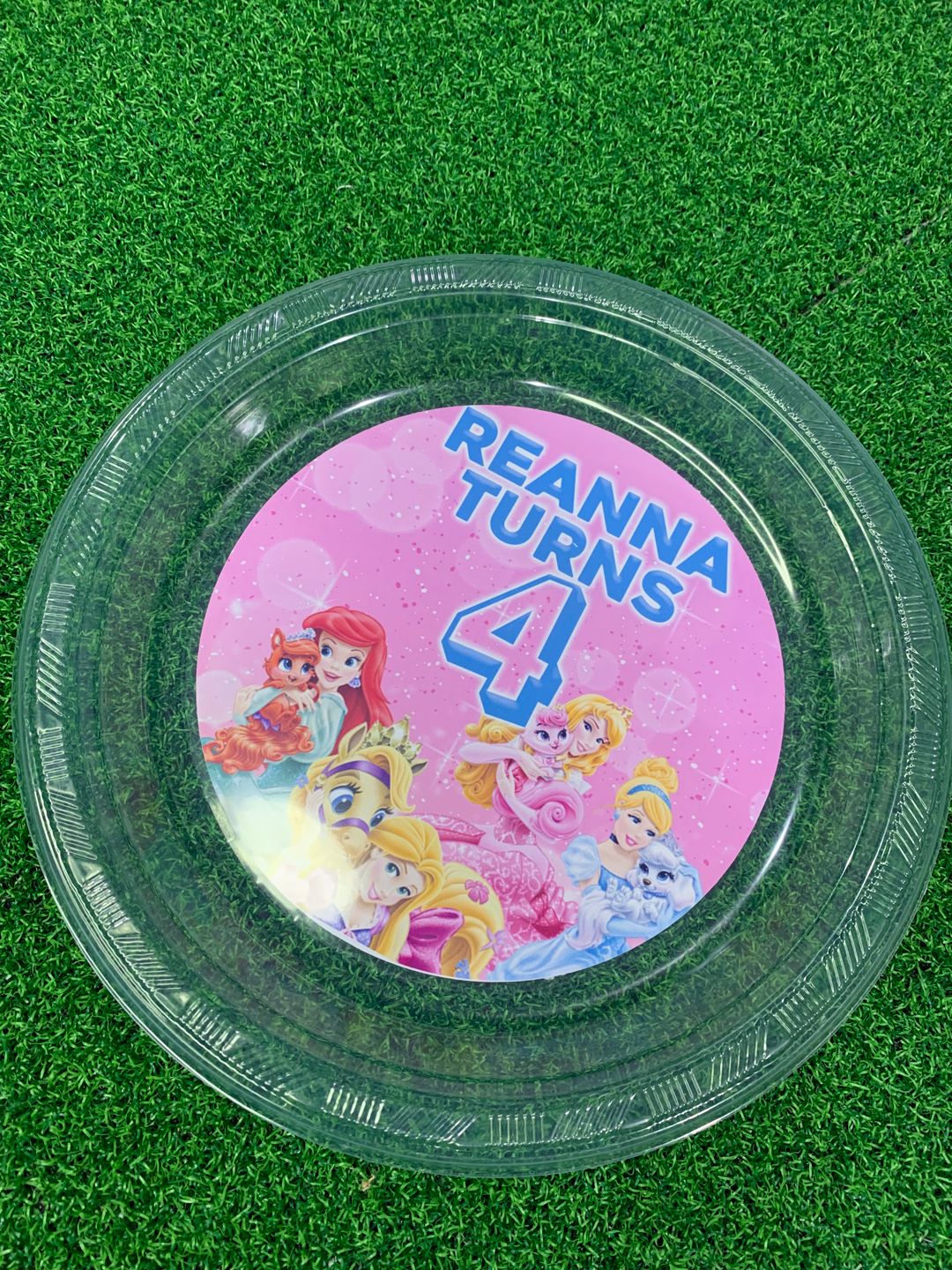 CLEAR PARTY PLATES