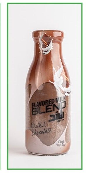 BLEND CHOCOLATE MILK GLASS 300ML X12 - 20770