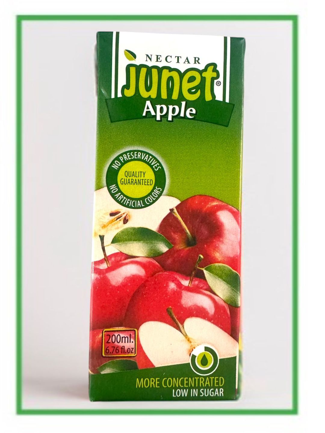 JUNET APPLE CARTON 200ML X24 - 20753