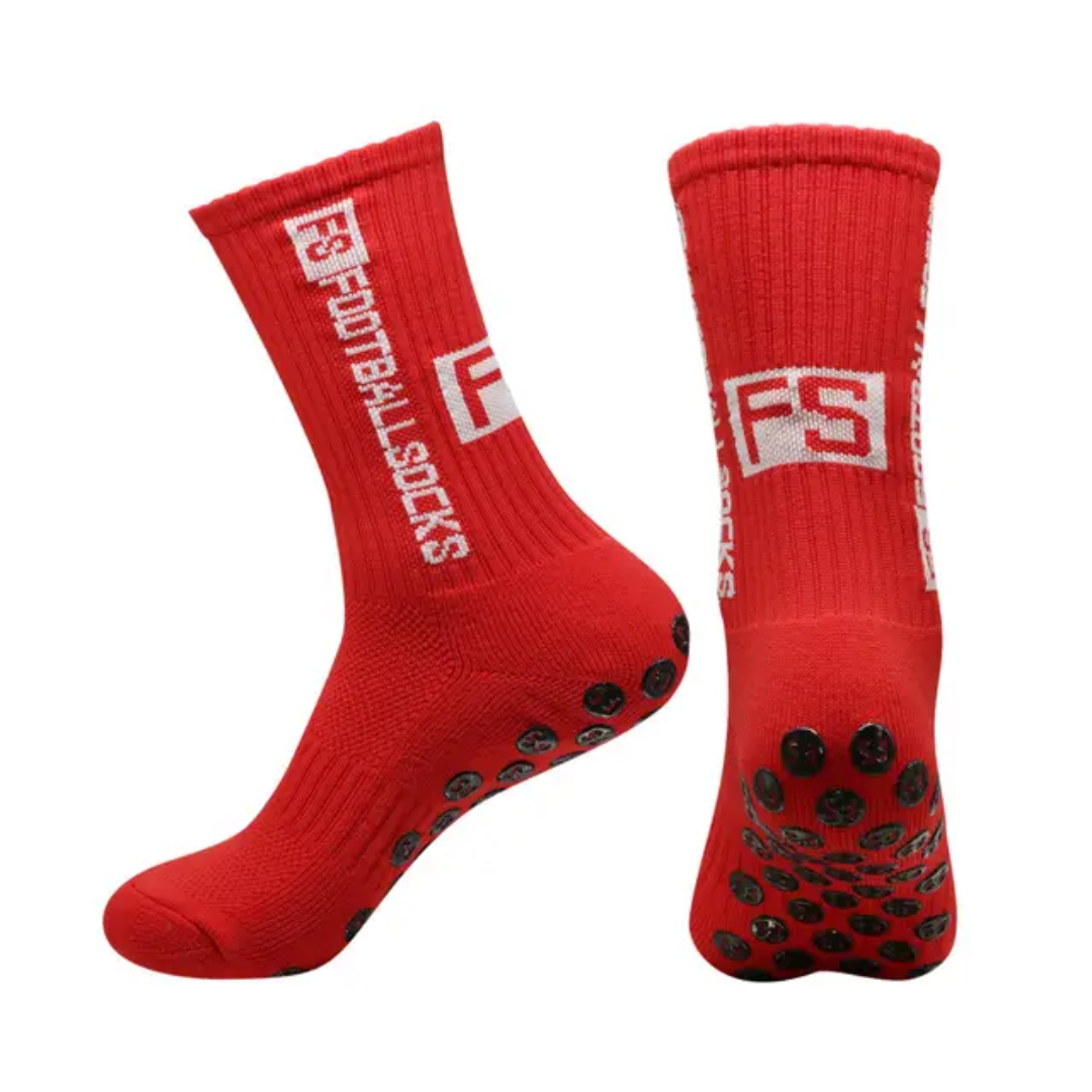 Non Slip Sock (Red)