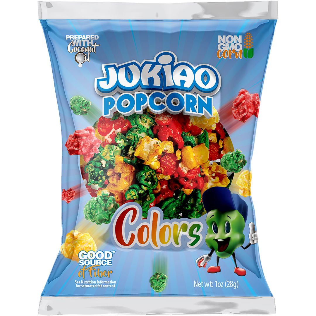 Jukiao Popcorn Colores - 1 oz