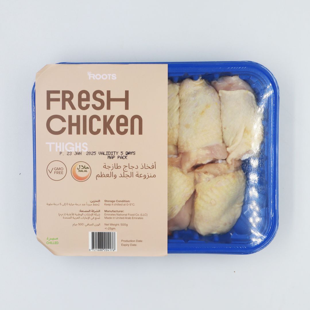 Roots Fresh Chicken Thighs 500g