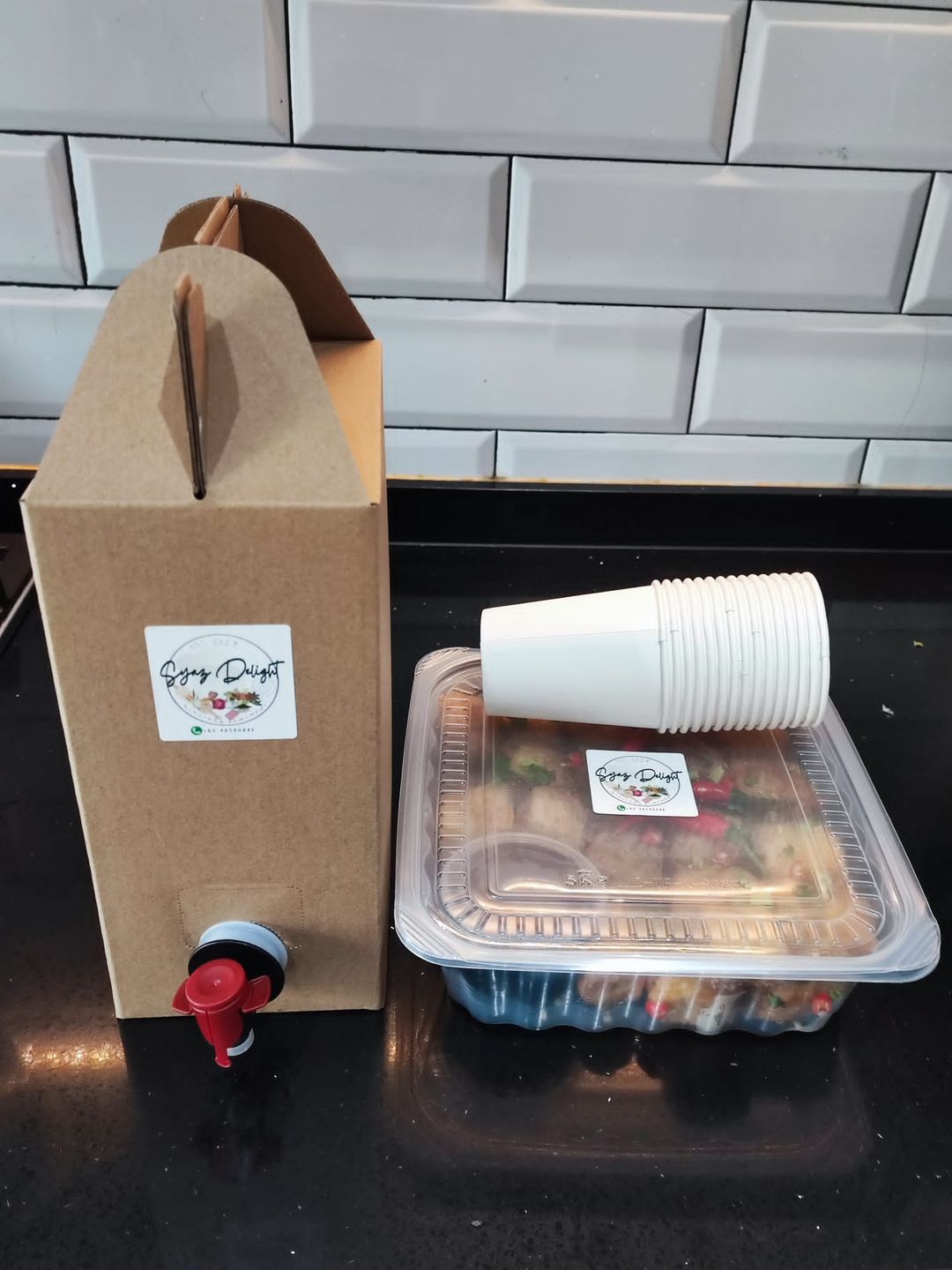 Tahu Bagedil & Teh Tarik Combo A