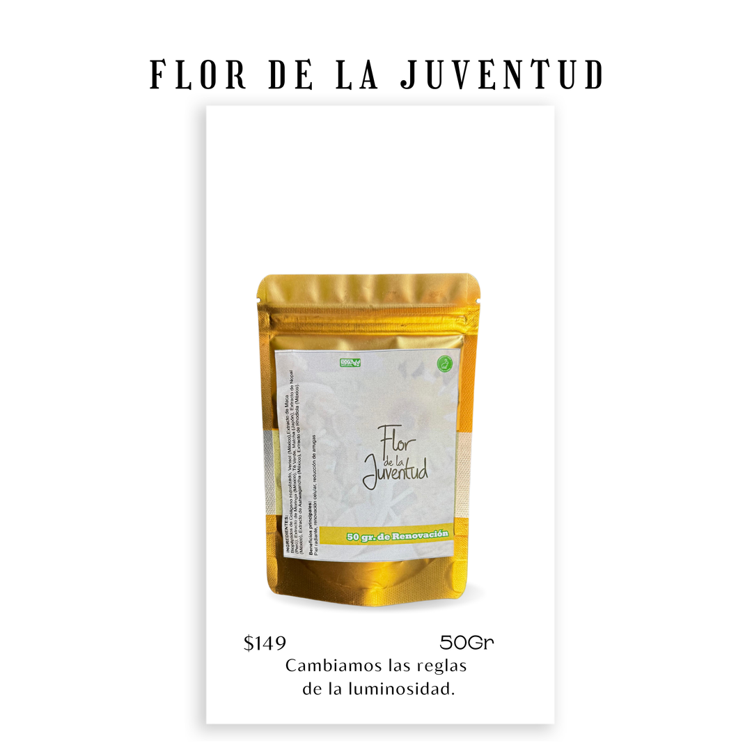 FLOR DE LA JUVENUD 50 GRAMOS