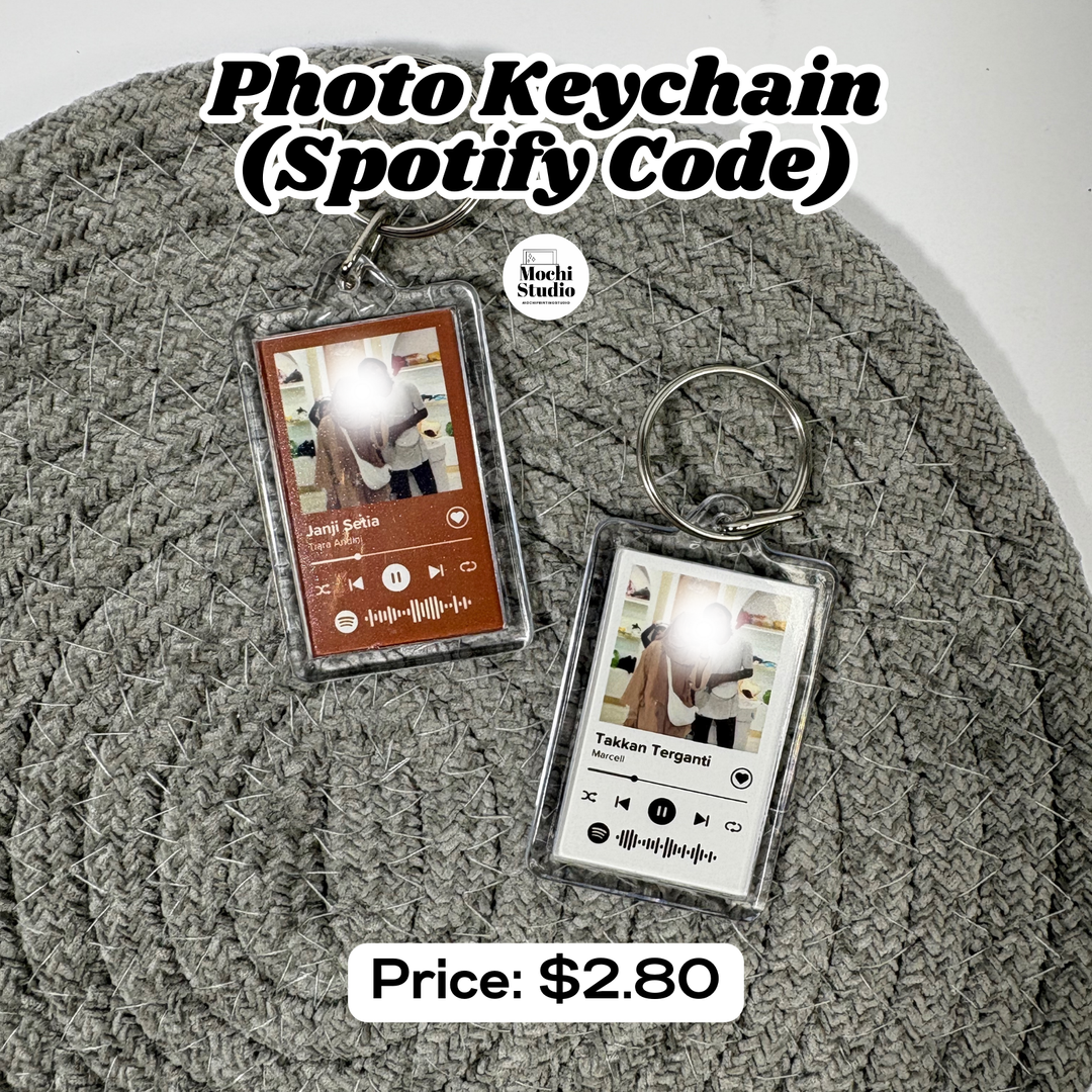 Photo Keychain (Spotify Code)