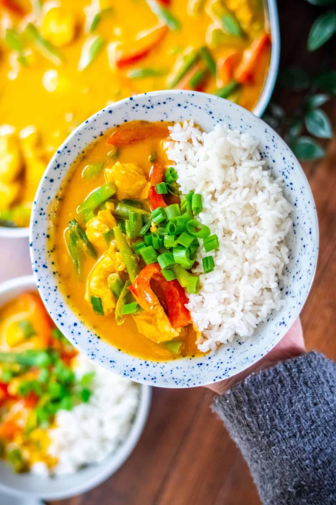 Thai Chicken, Pumpkin & Coconut Curry. 