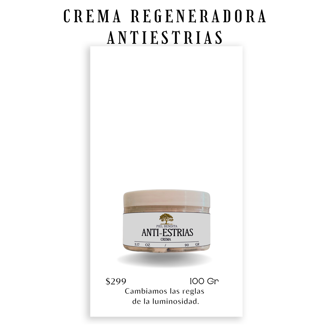 CREMA REGENERADORA ANTI ESTRIAS 100 GRAMOS