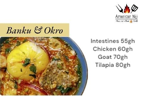 Banku and Okro Stew