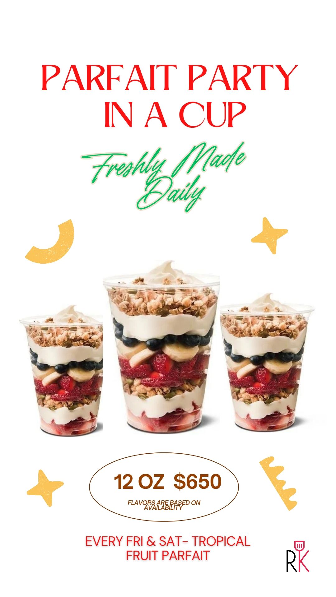 Fruit Parfaits 