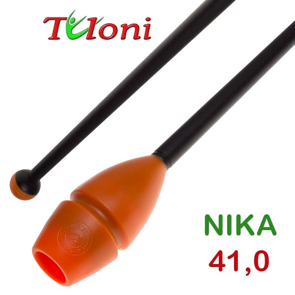 TULONI |  Clubs Connectable 41cm mod. Nika bi-col. Orange x Black (CL-T41-NOB) 