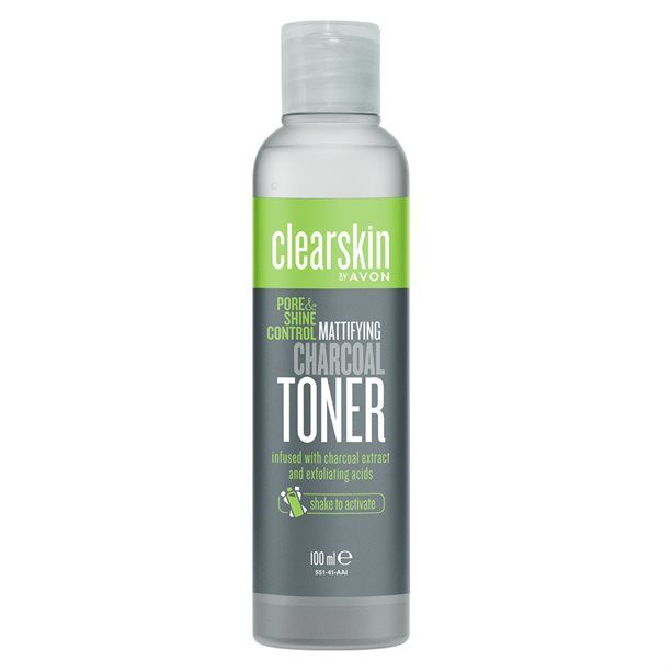 Clearskin Pore & Shine Control Charcoal Toner 100ml