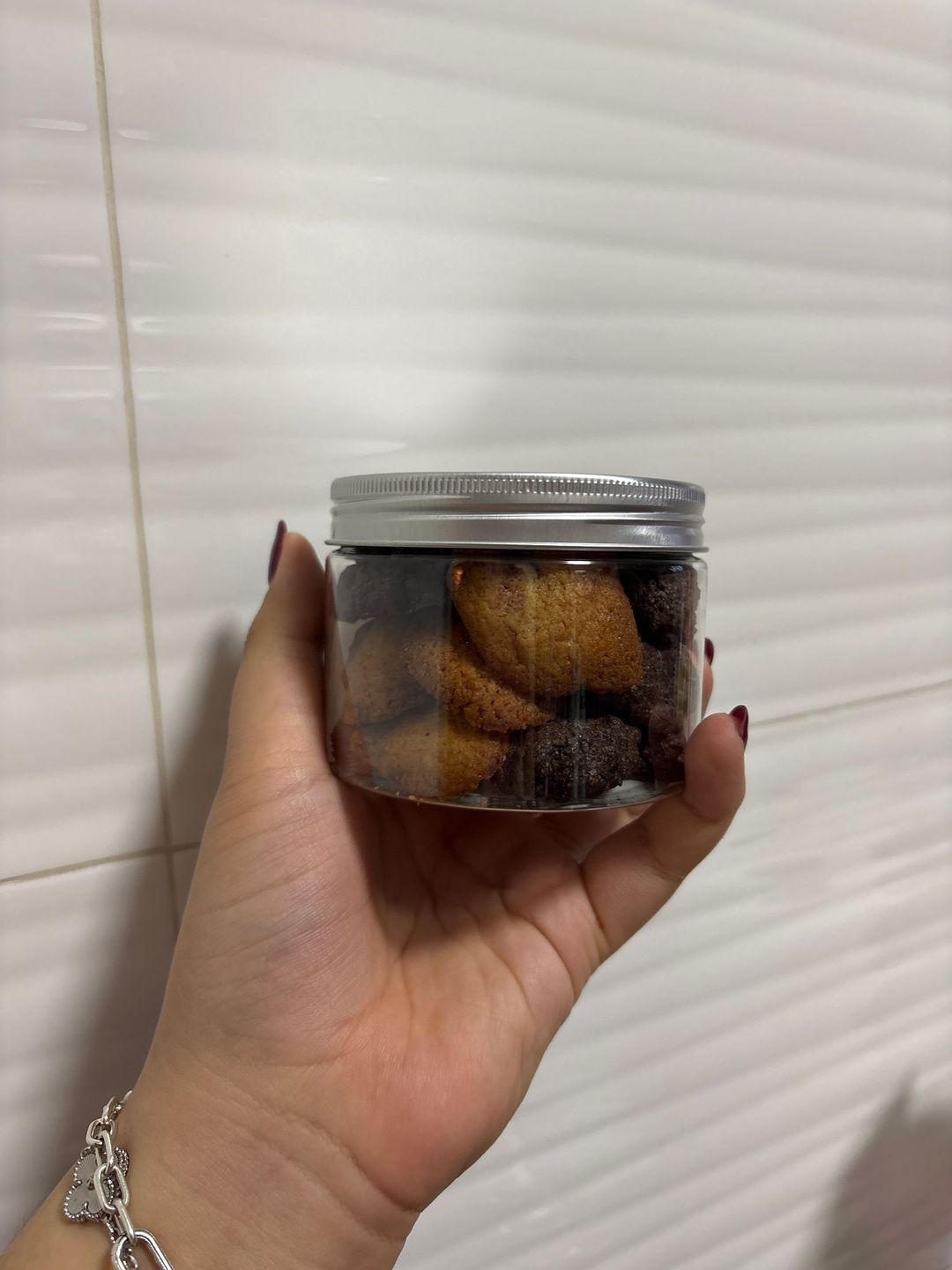 1 BOTTLE DOUBLE CHOC CHIP COOKIES - 150GM