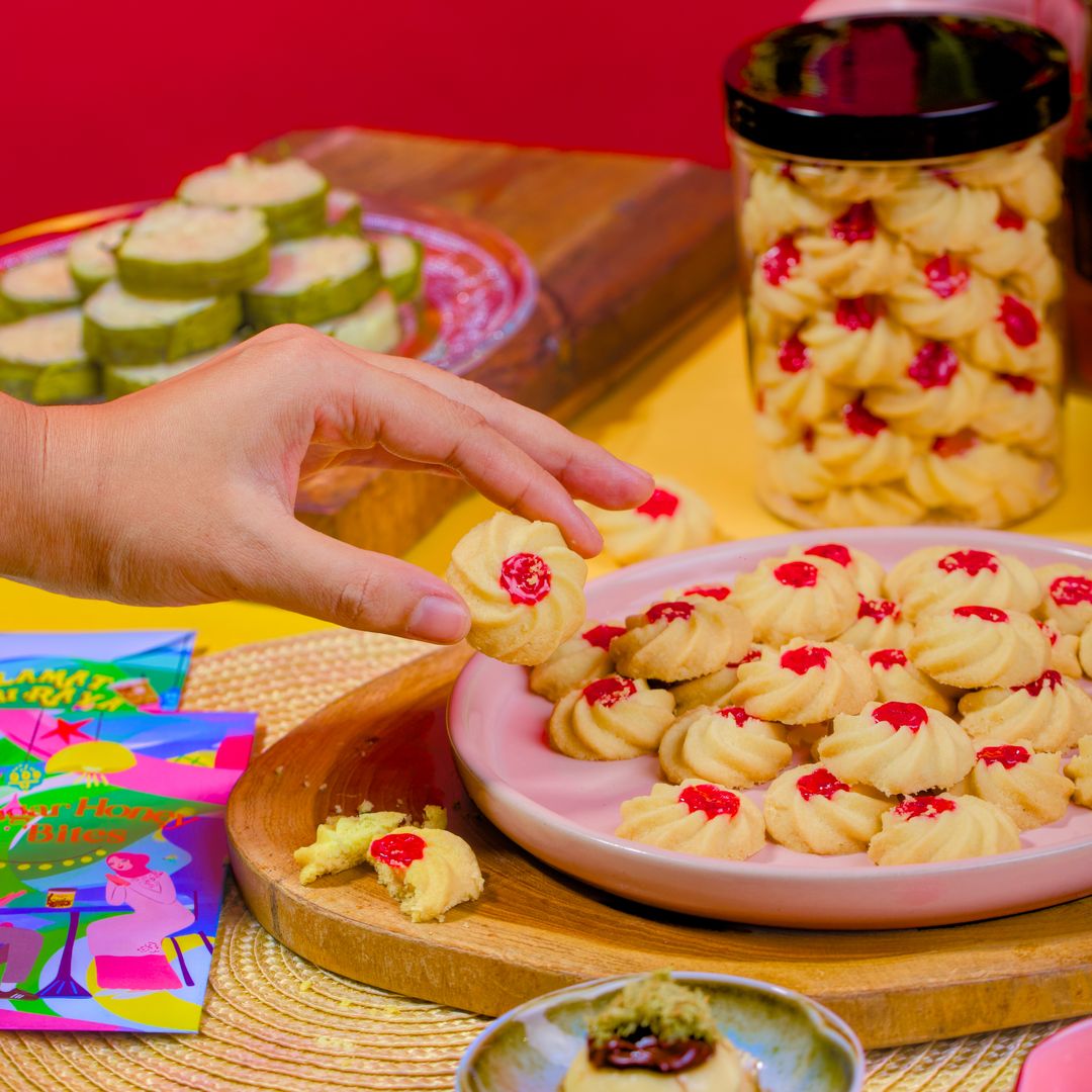 Butter Strawberry Cookies