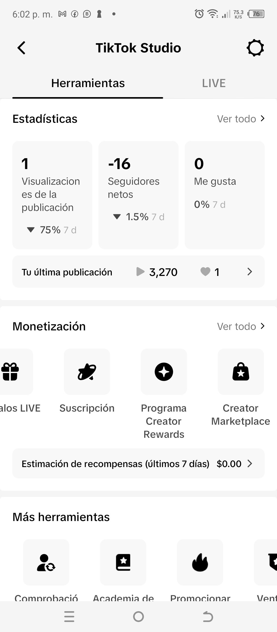 Cuentas De Tiktok (De Francia Monetizables $) $1000 RD/16.90USD