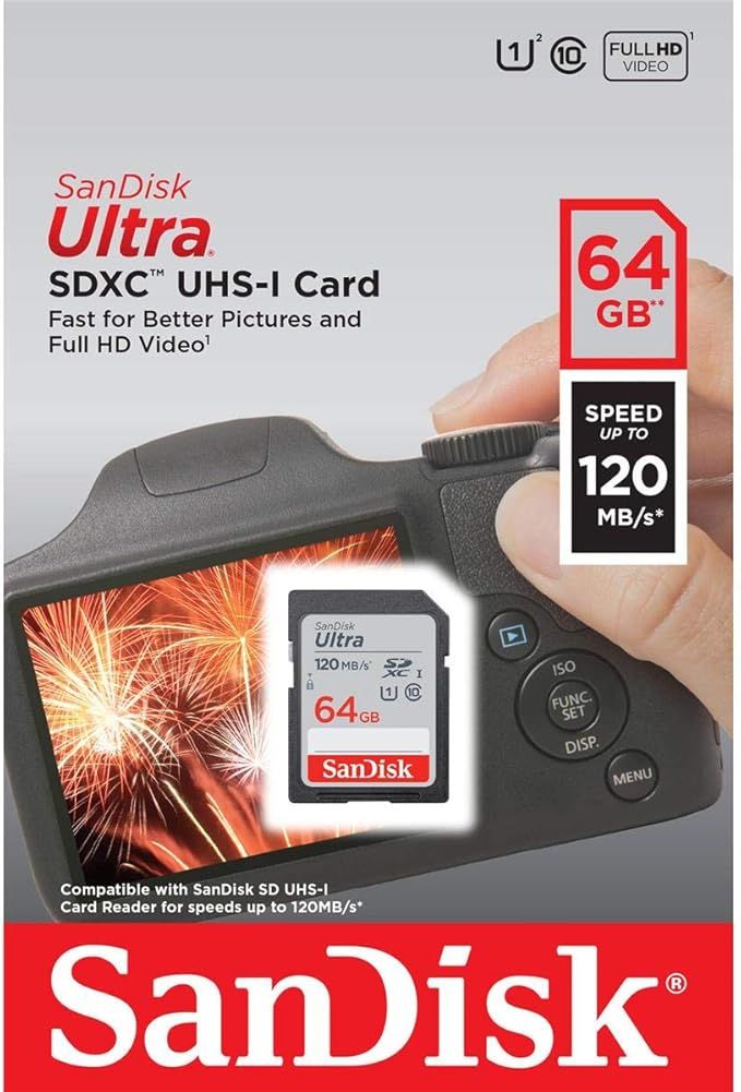 SanDisk Ultra 64GB SD Card