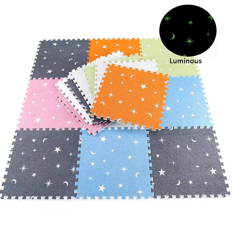 6 Pieces Luminous Floor Mat 