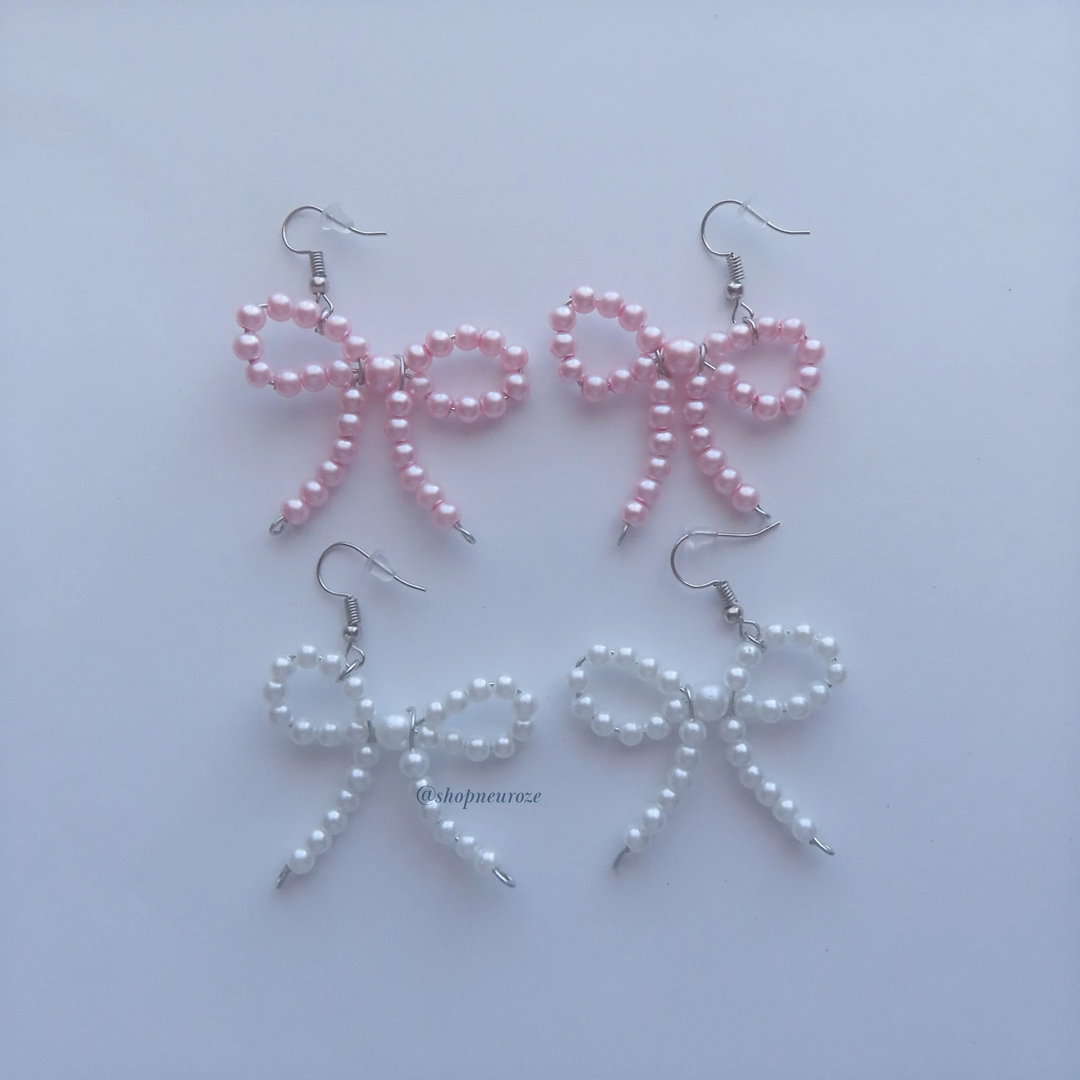 Moonlight Bow earrings