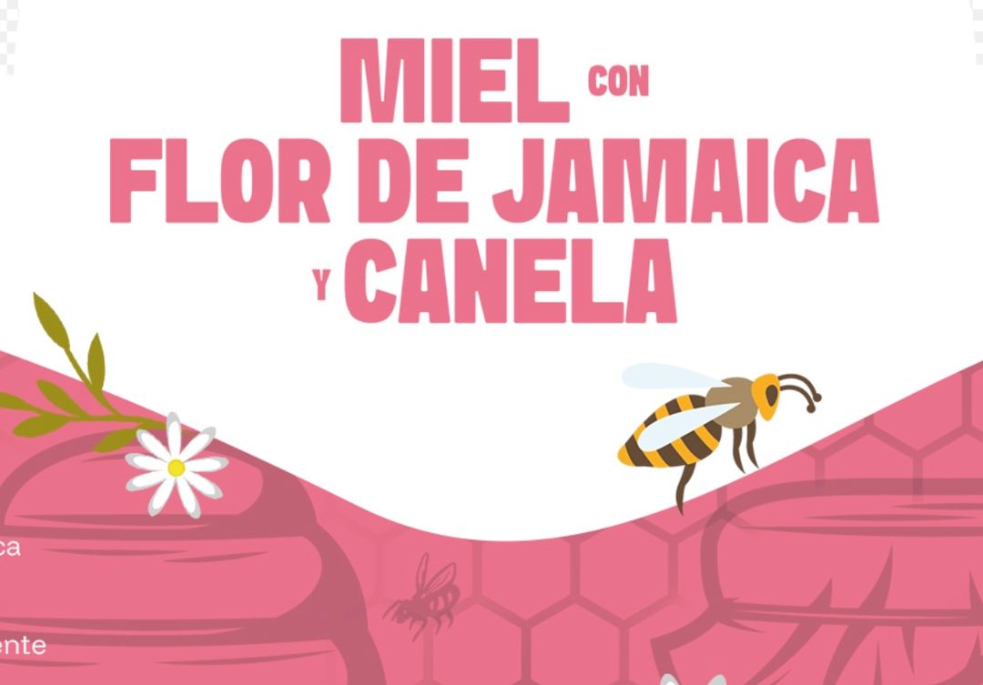 MIEL CON INFUSIÓN DE JAMAICA Y CANELA