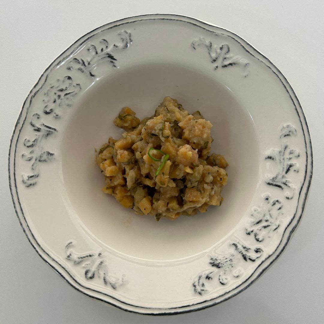 Picadillo de plátano verde