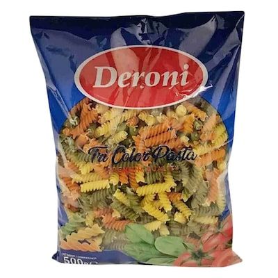 DERONI PASTA TRICOLOR